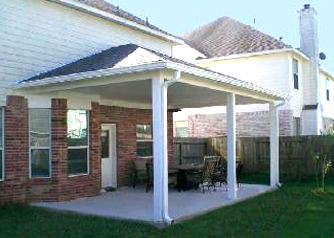 Covered Cement Patio Ideas
